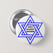 Badge Rond 5 Cm Juifs contre le sionisme (Devant & derrière)