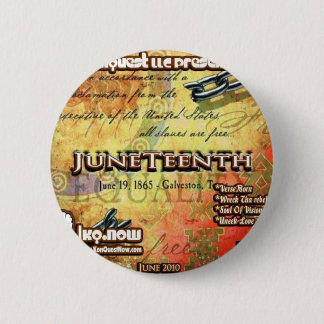 Badge Rond 5 Cm Juin - JuneTeenth