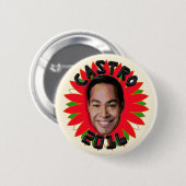 Badge Rond 5 Cm Julian Castro (Devant & derrière)