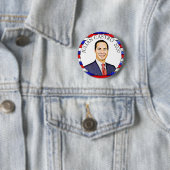 Badge Rond 5 Cm Julian Castro pour le soutien électoral du préside (En situation)