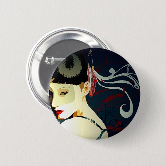 Badge Rond 5 Cm Julzips - Mascarada (Devant & derrière)
