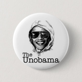 Badge Rond 5 Cm Jumeau du mal d'UnObama - d'Obama Unabomber