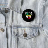 Badge Rond 5 Cm Juneteenth Black King (En situation)