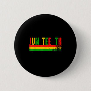 Badge Rond 5 Cm Juneteenth drôle fierté noire afro-américain