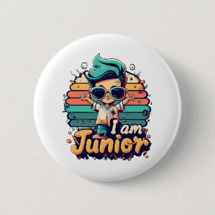 Badge Rond 5 Cm Junior