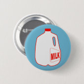 Badge Rond 5 Cm Jus de lait (Devant & derrière)