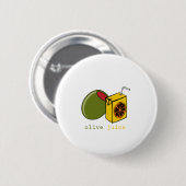 Badge Rond 5 Cm Jus olive (Devant & derrière)