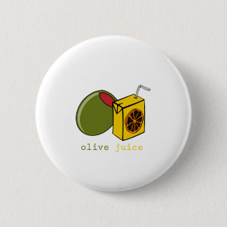 Badge Rond 5 Cm Jus olive