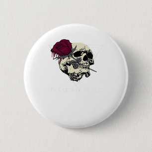 Badge Rond 5 Cm Jusqu'à ce que la mort nous sépare