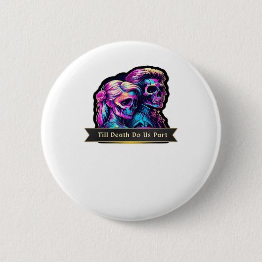 Badge Rond 5 Cm Jusqu'à la mort Faites-nous partie Classique - Aut (Devant)