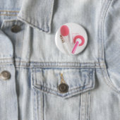 Badge Rond 5 Cm Juste danse (En situation)