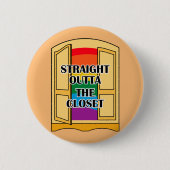 Badge Rond 5 Cm Juste En Dehors Du Closet (Devant)