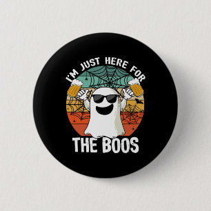 Badge Rond 5 Cm Juste Ici Pour Les Amateurs De Bières Boos Drôle H