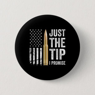 Badge Rond 5 Cm Juste la pointe, je le promets - Propriétaire d'ar
