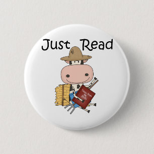 Badge Rond 5 Cm Juste lu