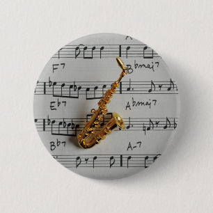Badge Rond 5 Cm Juste un bouton de note