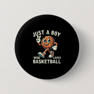 Badge Rond 5 Cm Juste un garçon qui aime les garçons squelettiques