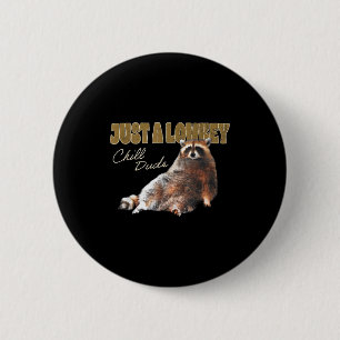Badge Rond 5 Cm Juste Un Type Super Cool Et Décontracté Mignon Rat