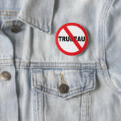 Badge Rond 5 Cm Justin Trudeau (En situation)