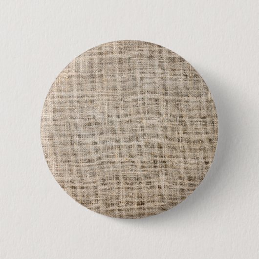 Badge Rond 5 Cm Jute Textile (Devant)