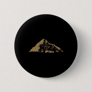 Badge Rond 5 Cm K2 - Grimpeur de montagne grimpeur de roche Everes