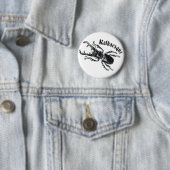 Badge Rond 5 Cm Kafkaïen (En situation)