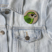 Badge Rond 5 Cm Kakapo de Birdorable (En situation)
