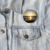 Badge Rond 5 Cm Kalbarri Beach Sunset (En situation)