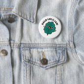 Badge Rond 5 Cm Kale-lelujah Funny Veggie Kale Pun (En situation)