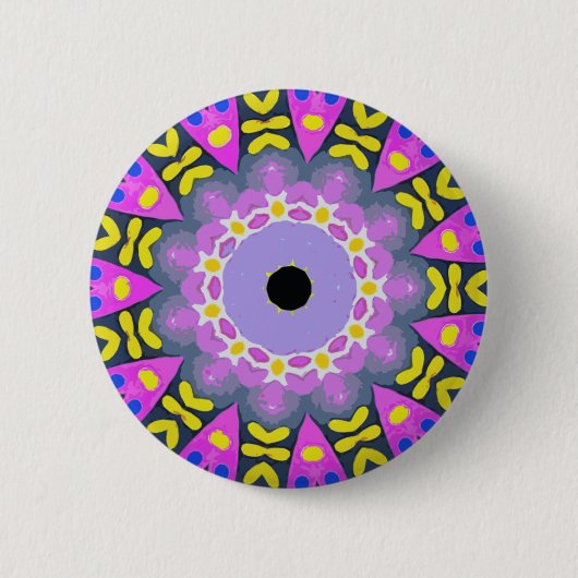 Badge Rond 5 Cm kaléidoscope (Devant)