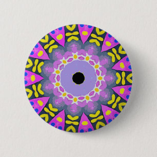 Badge Rond 5 Cm kaléidoscope