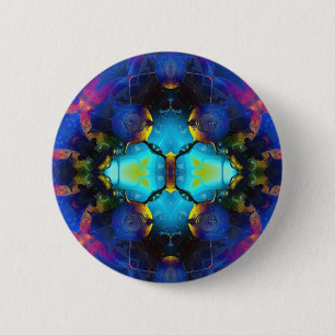 Badge Rond 5 Cm Kaleidoscope 1
