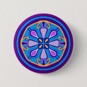 Badge Rond 5 Cm Kaleidoscope button (Devant)