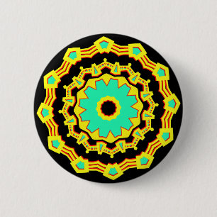 Badge Rond 5 Cm Kaleidoscopic 110714(12)