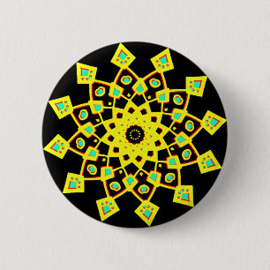 Badge Rond 5 Cm Kaleidoscopic 110714(13)
