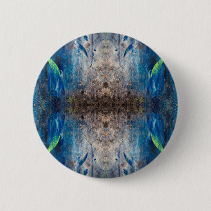 Badge Rond 5 Cm Kaléidoscopique abstrait bunt bohemien mandala