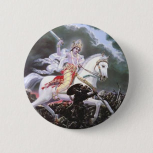 Badge Rond 5 Cm kalki de seigneur