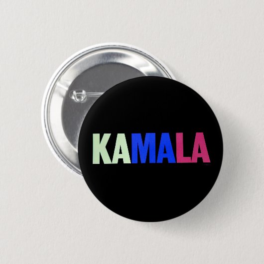 BADGE ROND 5 CM KAMALA (Devant & derrière)
