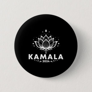Badge Rond 5 Cm Kamala 2024 White Lotus
