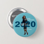 Badge Rond 5 Cm Kamala Harris 2020 (Devant & derrière)