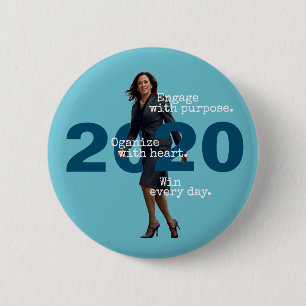 Badge Rond 5 Cm Kamala Harris 2020