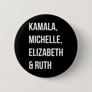 Badge Rond 5 Cm Kamala Harris 2024 Election Anti Trump