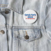 Badge Rond 5 Cm Kamala Harris 2024 Je parle toujours ! (En situation)