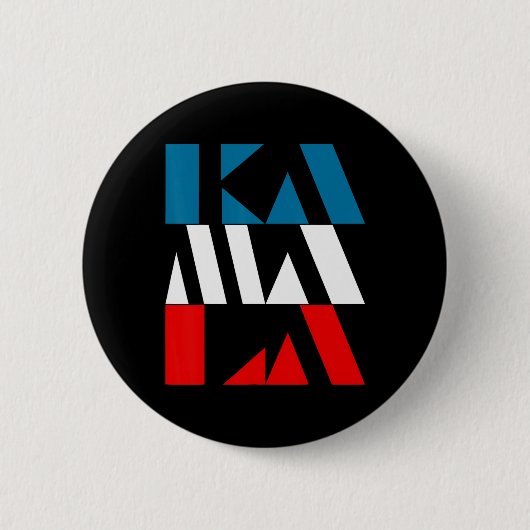 Badge Rond 5 Cm Kamala Harris 47e (Devant)