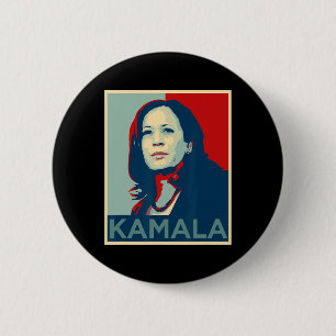 Badge Rond 5 Cm Kamala Harris Je parle Citation Joe Biden 2020