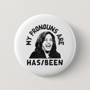 Badge Rond 5 Cm Kamala Harris Mes Pronononouns Ont Été Président T