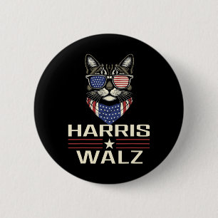 Badge Rond 5 Cm Kamala Harris Wheimer 2024 Harris Waltz Democratic