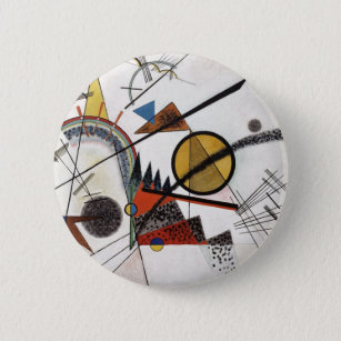 Badge Rond 5 Cm Kandinsky Expressionniste Peinture Abstraite