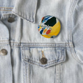 Badge Rond 5 Cm Kandinsky Impression III Concert Peinture Abstrait (En situation)