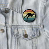Badge Rond 5 Cm Kangaroo (En situation)